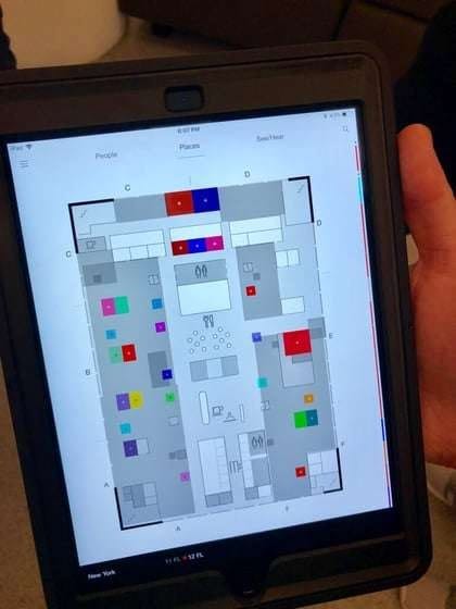 Eindruck von der Learning Journey mit vitra