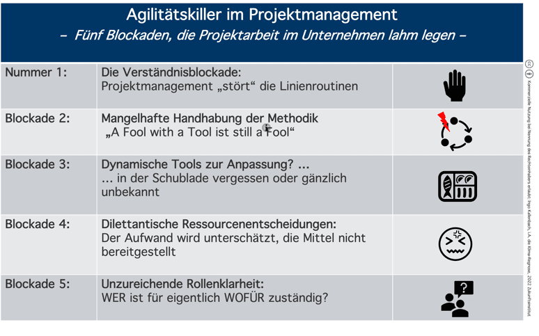 Anpassungsmechanismen im Projektmanagement