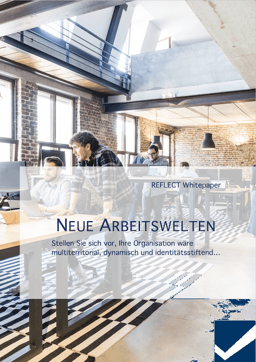 Whitepaper-Cover: Neue Arbeitswelten